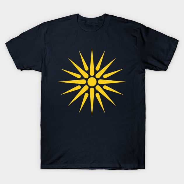 Vergina Sun T-Shirt by Indie Pop